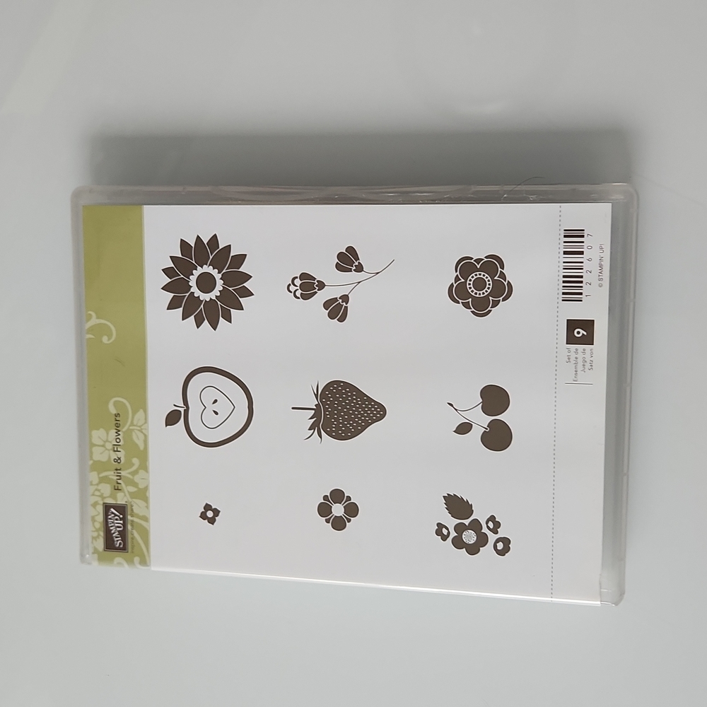 Fruit & Flower stamp set